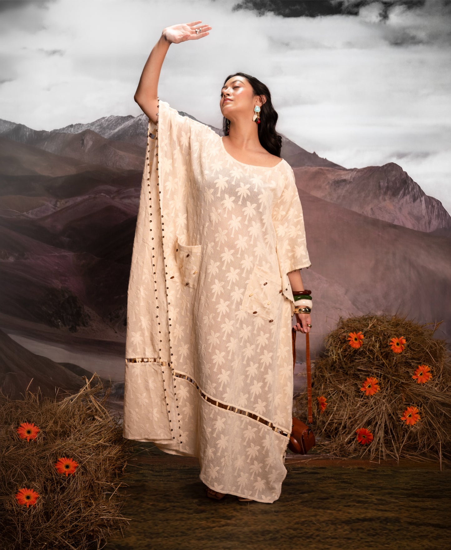 Vanilla Cream Kaftaan