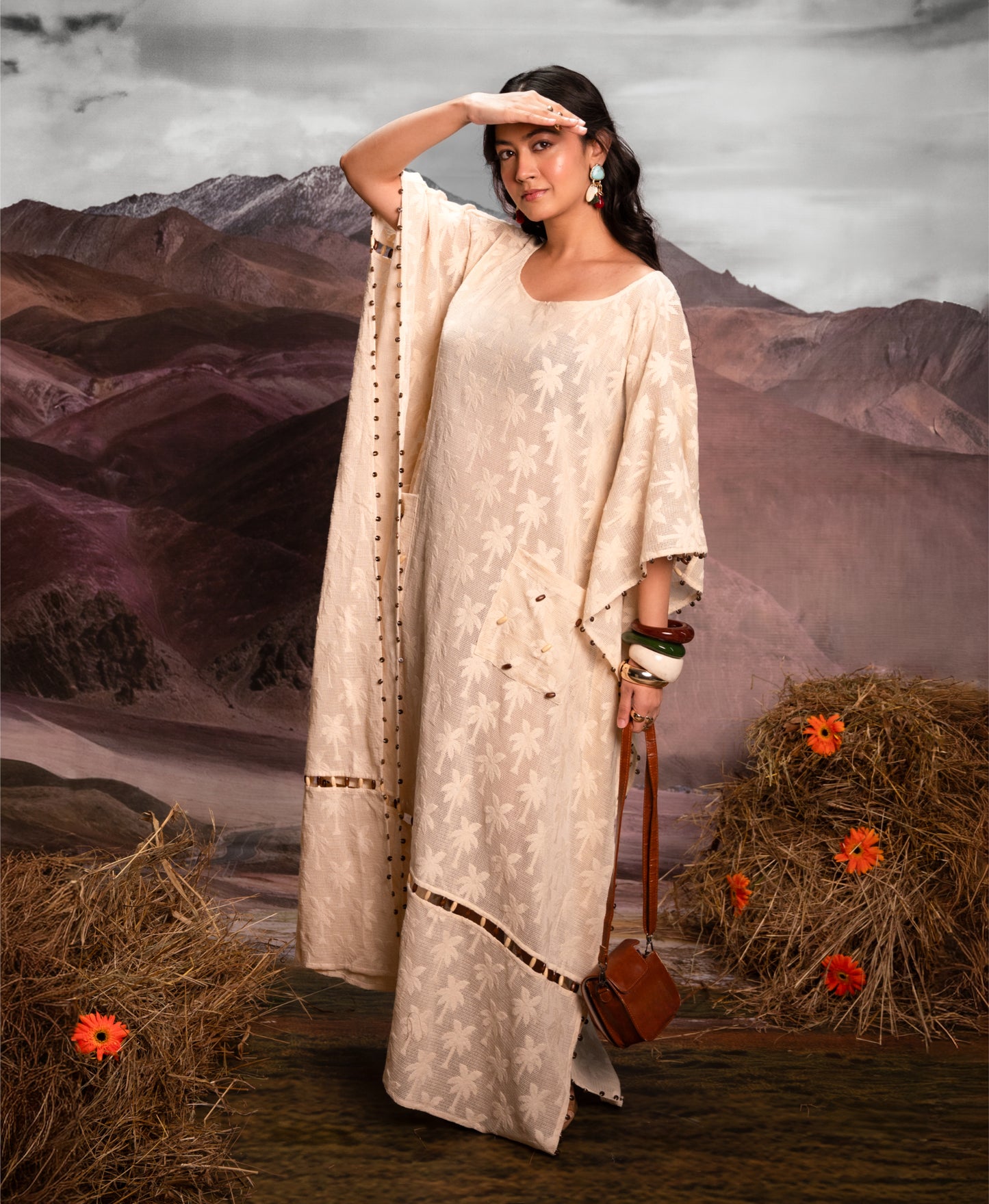 Vanilla Cream Kaftaan