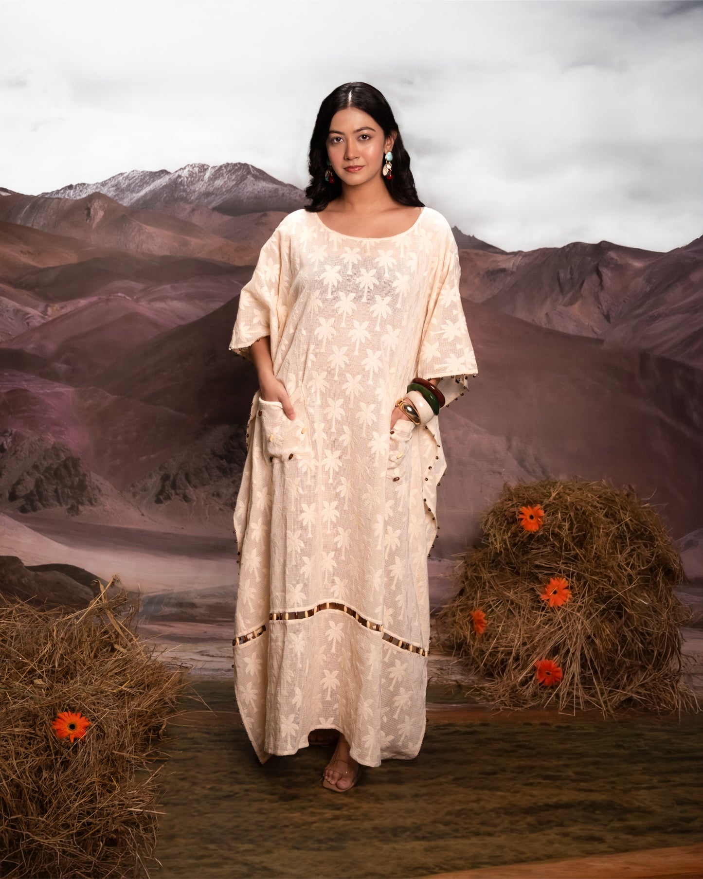 Vanilla Cream Kaftaan