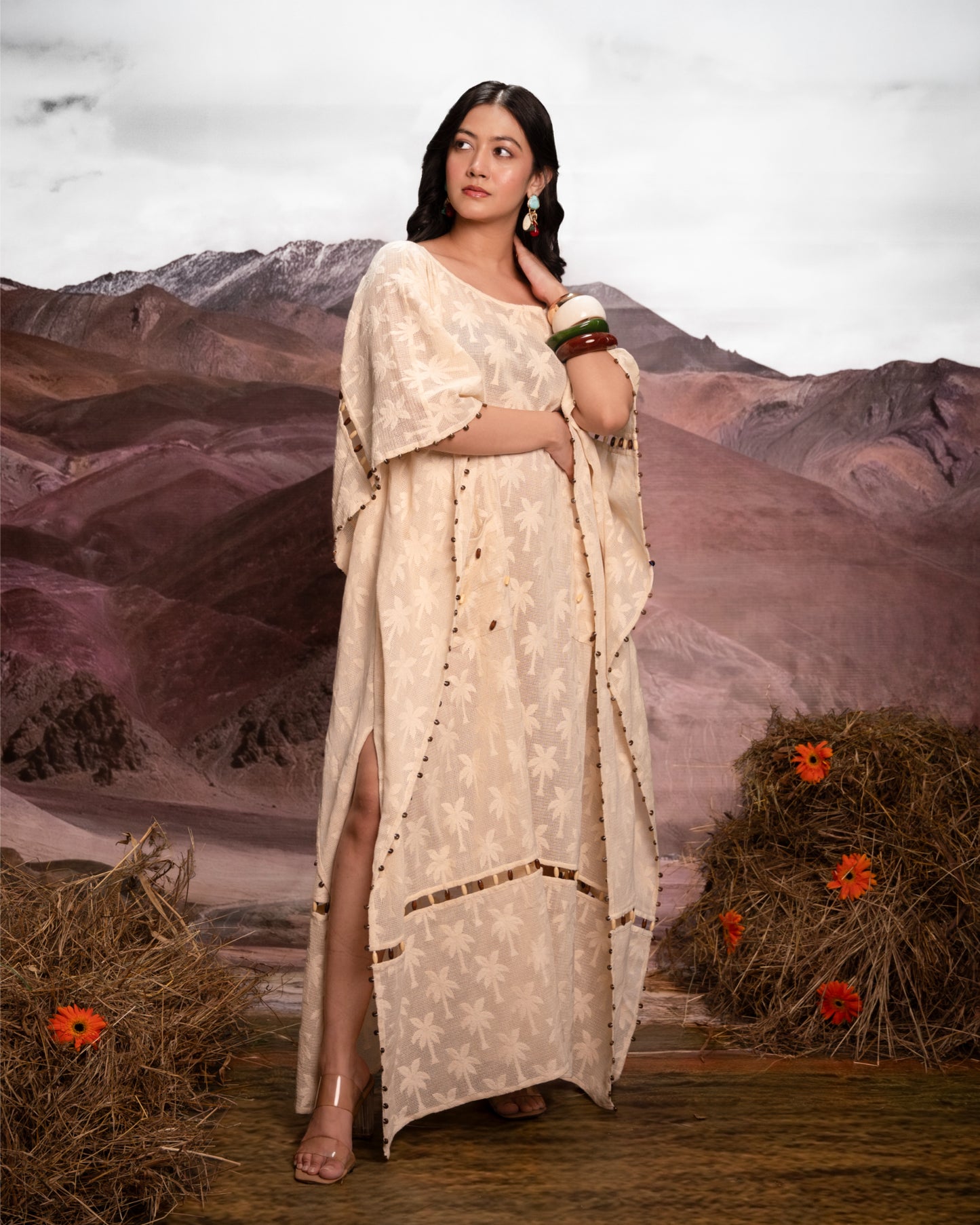 Vanilla Cream Kaftaan