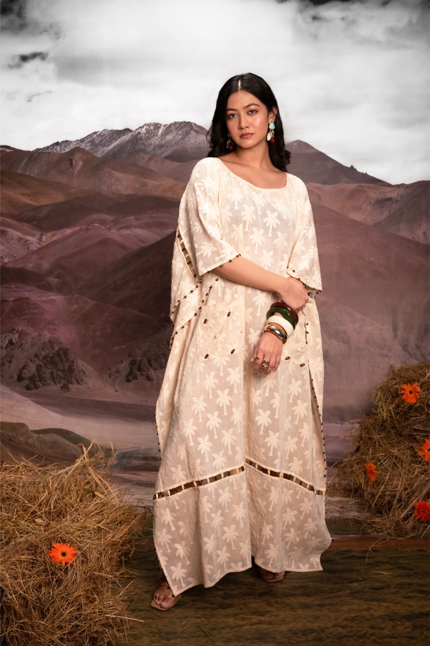 Vanilla Cream Kaftaan