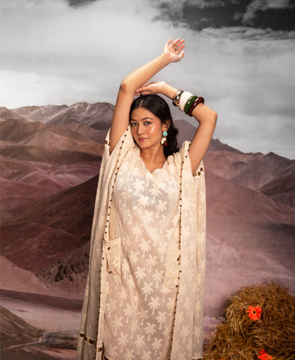 Vanilla Cream Kaftaan