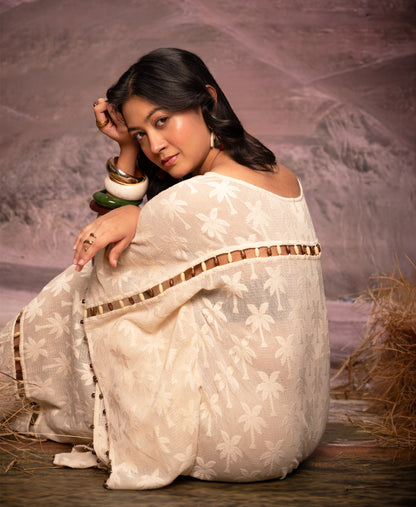 Vanilla Cream Kaftaan