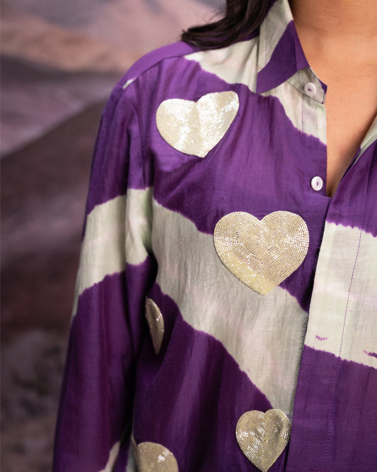 Jamun Swirl Shirt